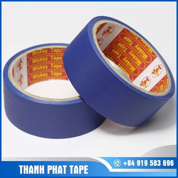 Blue double-sided tape